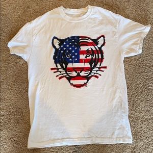 Princeton tigers white t-shirt